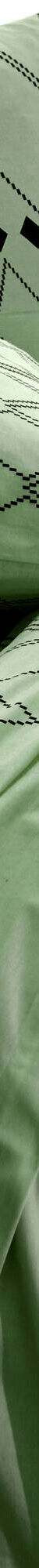 Linge de lit Massaï coton à motifs graphiques et finitions pompons (vert olive) Linge de lit Massaï coton à motifs graphiques et finitions pompons (vert olive)